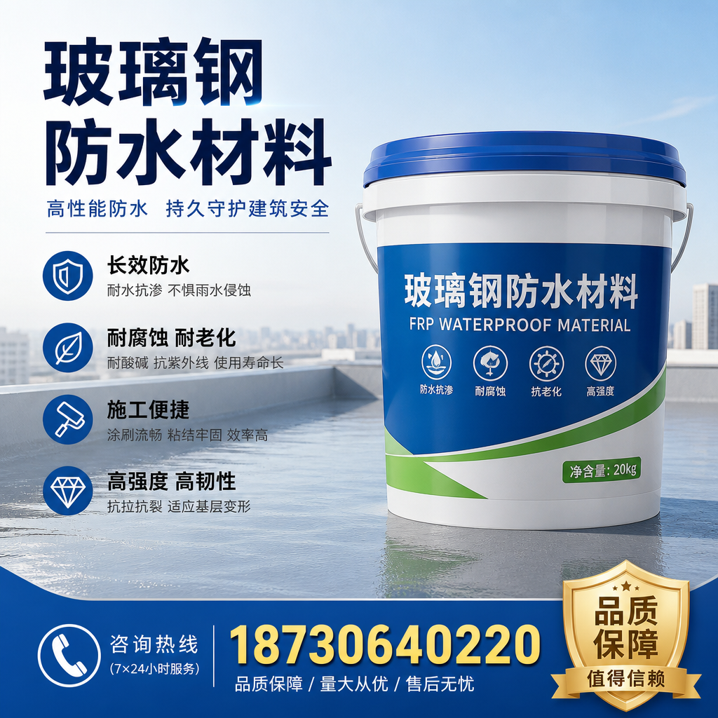 专家解析：玻璃钢防水材料的市场前景分析在 天津